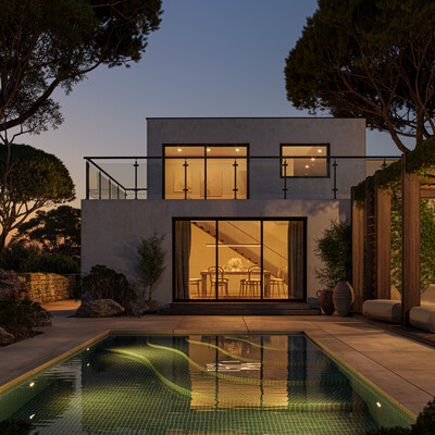 Residence in the suburbs