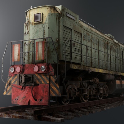 Маневровый тепловоз "ТЭМ2У"