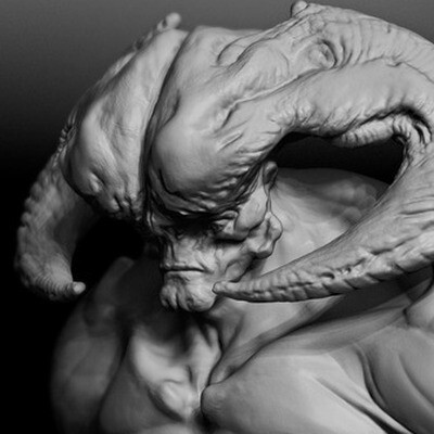 Work in progress – Horned