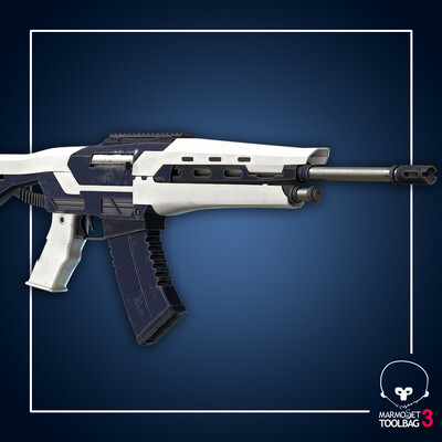 Sci-fi Assault Rifle