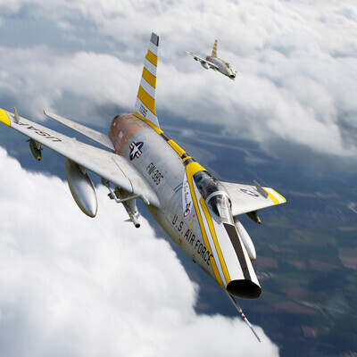North American F-100D Super Sabre