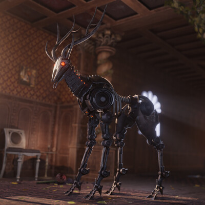 Steampunk Deer