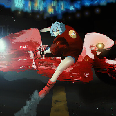 tribute Akira Bike Slide