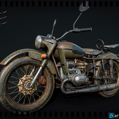 Soviet motorcycle Ural M67-36