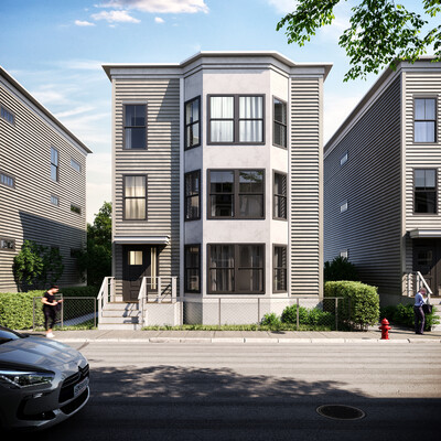 EXTERIOR VISUALIZATION OF BUILDING IN BOSTON