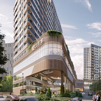 3D EXTERIOR BUILDING ARCHITECTURAL RENDERING
