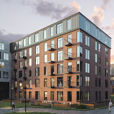 EXTERIOR RENDERING CLUB HOUSES