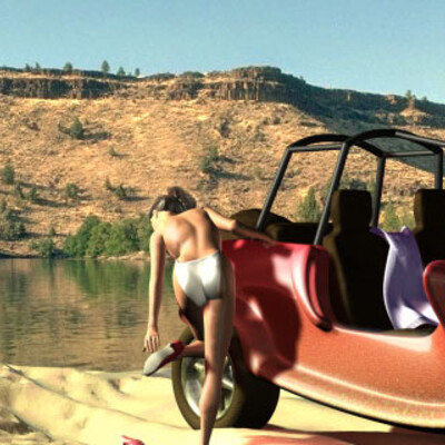 Купальщица