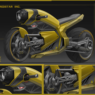 Redstar inc. bike