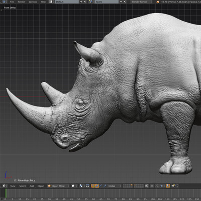 Моделирование, скульптинг в Blender