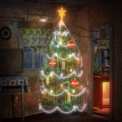 Christmas tree! Новогодняя ёлка!