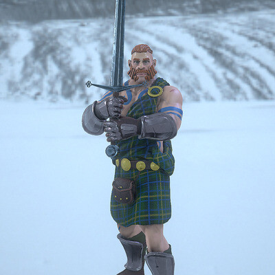 Highlander Swordsman