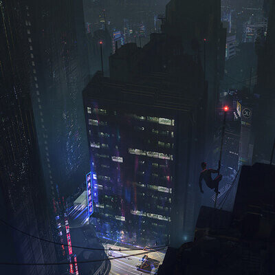 Студентка Меленец Юлия / Курс "Концепт Арт Окружения, Matte Painting и 3D для 2D"