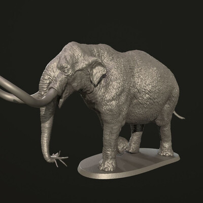 Mammut americanum (модель для 3D печати)