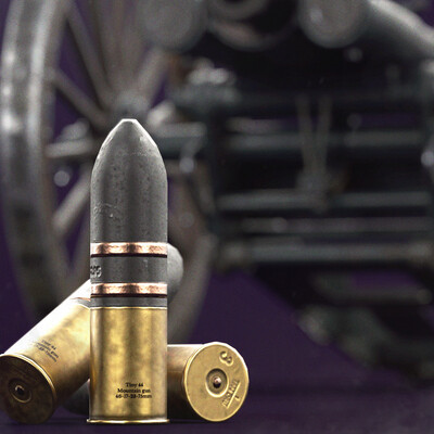 Tiny 44 cannon for RTS game