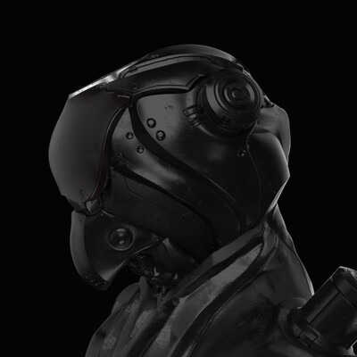 Sci-fi голова