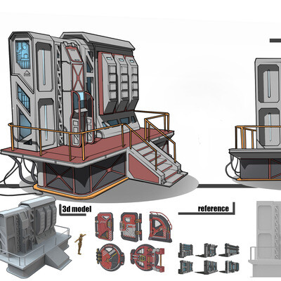 Sci-fi props