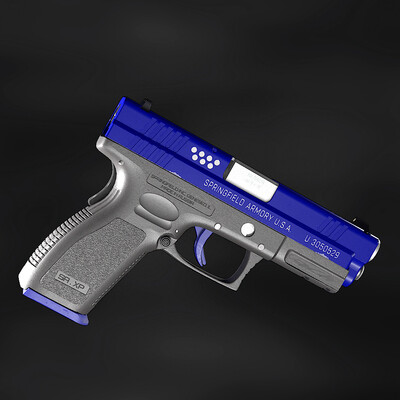 Custom XP-9 pistol
