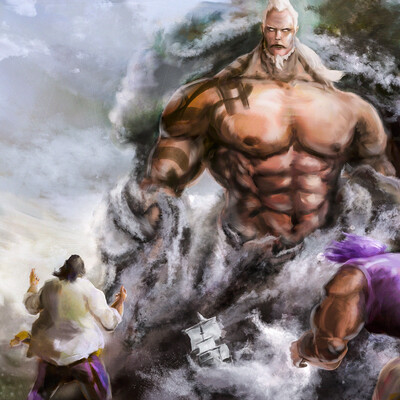Kong vs Teach. One Piece.