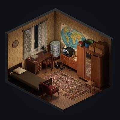 Post-Soviet room