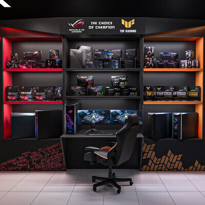 Showcase design "AsusRog & TUF"