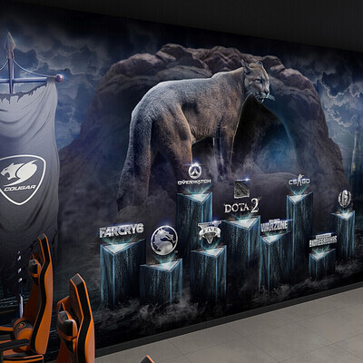 Interior Design "Cougar Game Clube"