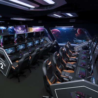Interior Design "Game Clube"