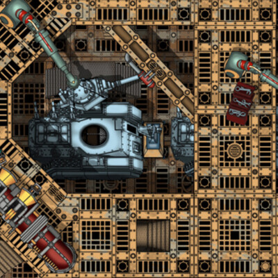 Сборочный цех Химер .Warhammer40k