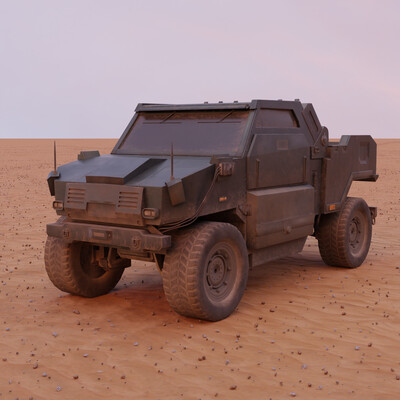Military Vehicle (Game-ready)
