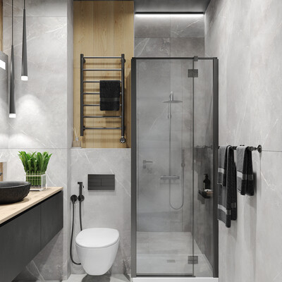 Ванная Loft