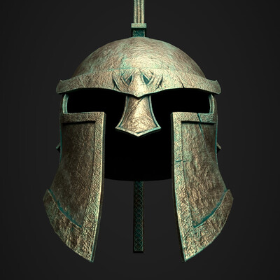 Greek helmet