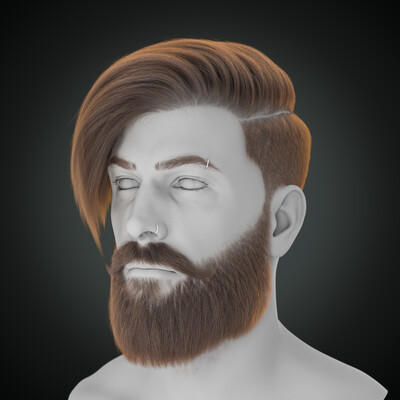 Male hair