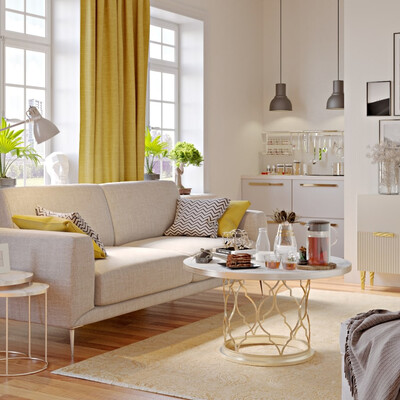 3 d living room project design