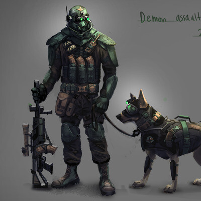 Assault and K9 unit