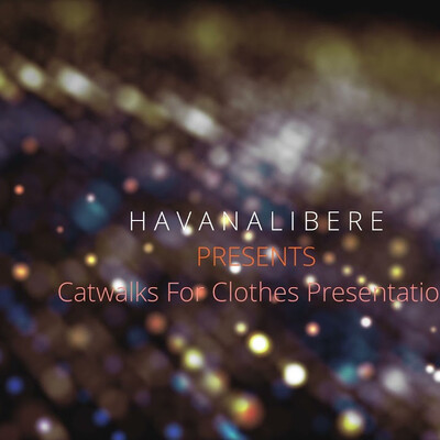 Catwalk for clothes presentation