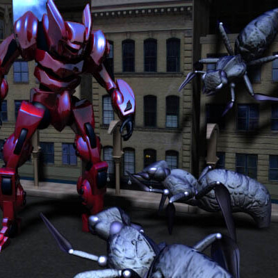 Robo Vs Жуки