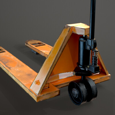 Pallet Truck (Game-ready)
