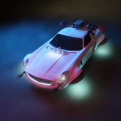 Сyber sports car