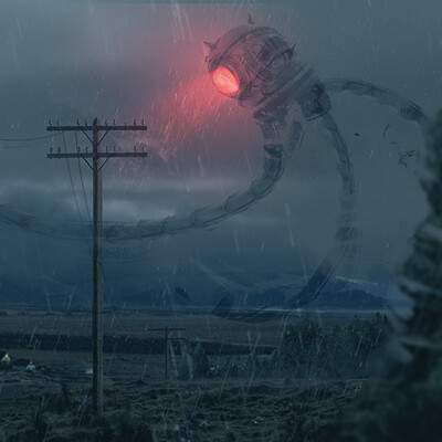Студентка Бажанова Анна / Курс "Концепт Арт Окружения, Matte Painting и 3D для 2D"