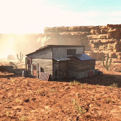 The House in Canyon