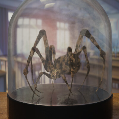 паук