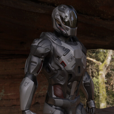 Sci Fi soldier