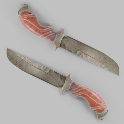 Hunter Varyag Knife (Game-ready)
