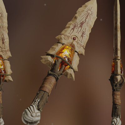 Primal magic blade