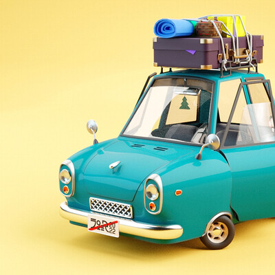 Lowpoly car