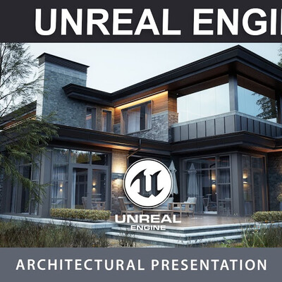 Презентация частного дома / Осень / Unreal Engine