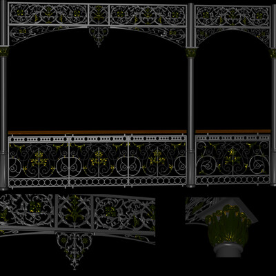 Victorian Colonnade Components