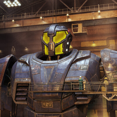 Jaeger. Pacific Rim fan art. Part 1.