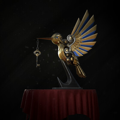 Clockwork bird