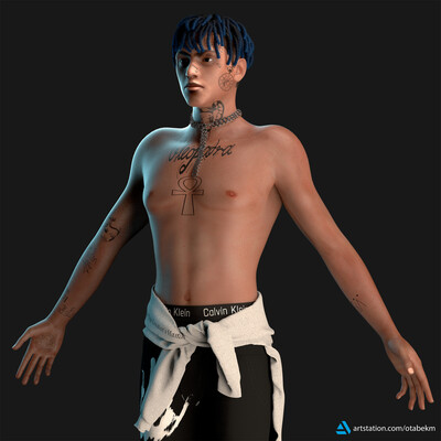 Xxxtentacion 3D model
